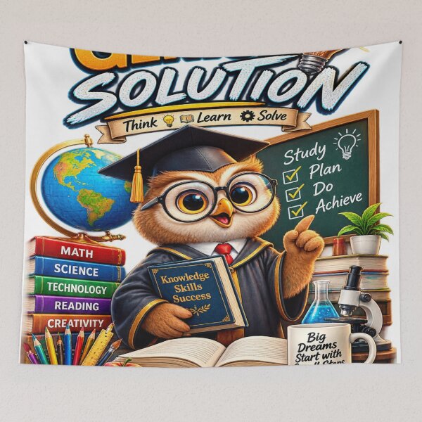 Item preview, Wise owl study motivation  designed and sold by urbanshop7.