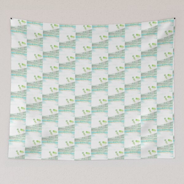 Item preview, Islet with Coconut Trees,Taha'a 3 designed and sold by Mary C Bon Art  .