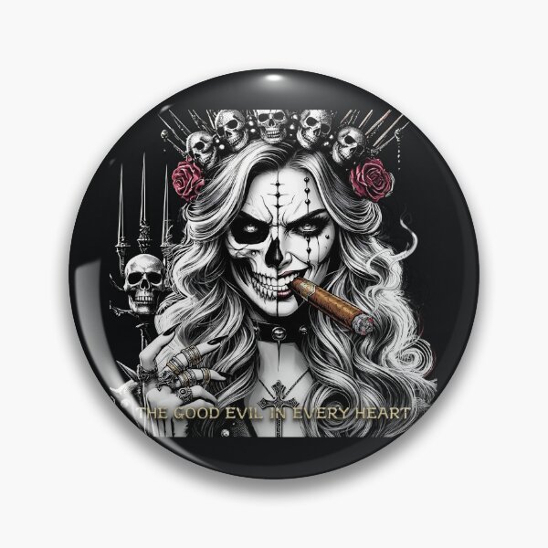 Item preview, Gothic Queen Cigar Trident Skulls designed and sold by Voodoo Store Paranormal Collections.