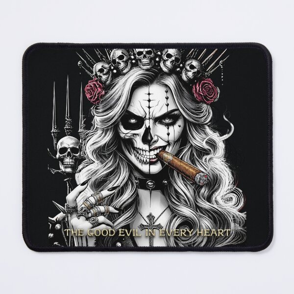 Item preview, Gothic Queen Cigar Trident Skulls designed and sold by Voodoo Store Paranormal Collections.