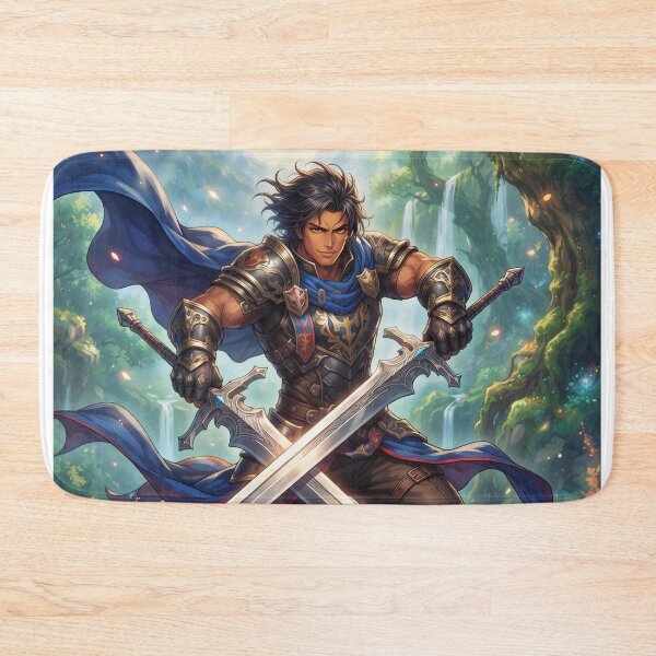 Item preview, male warrior blue designed and sold by Crimsonmerchant.