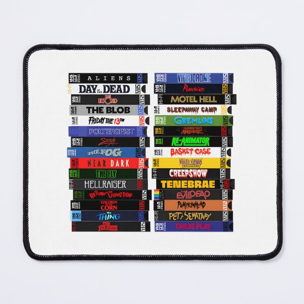 Item preview, Retro Vhs Horror Movie Stack Vintage 80S Slasher Tape Pile | Limited Edition designed and sold by Mprod.