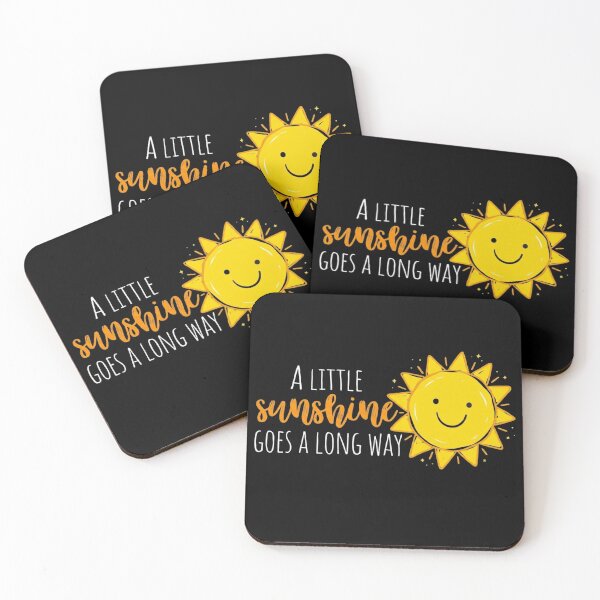 Item preview,  A Little Sunshine Goes A Long Way Shirt Cute Sun T-Shirt designed and sold by Style2Vie.