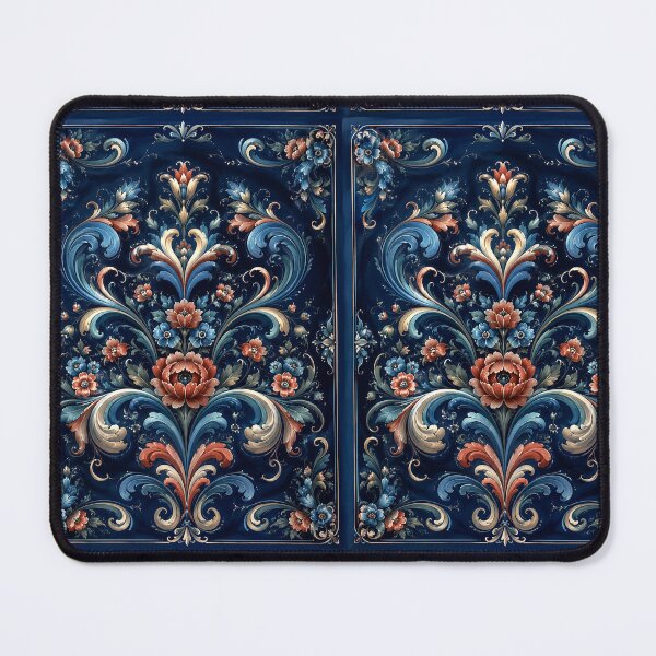 Item preview, Norwegian Rosemaling Oil On,Norwegian Blue Telemark Rosemaling designed and sold by Owneysweet.