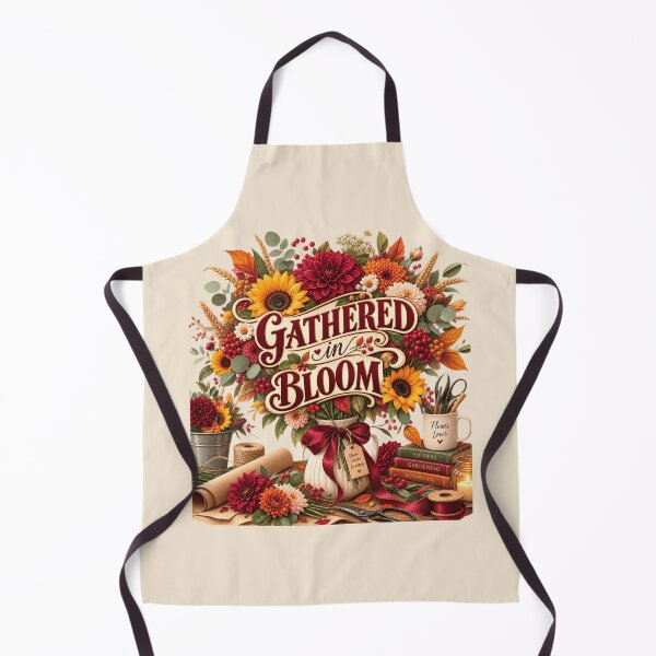 Item preview, Gathered in Bloom – Autumn Florist Floral Design designed and sold by astersgraphics.
