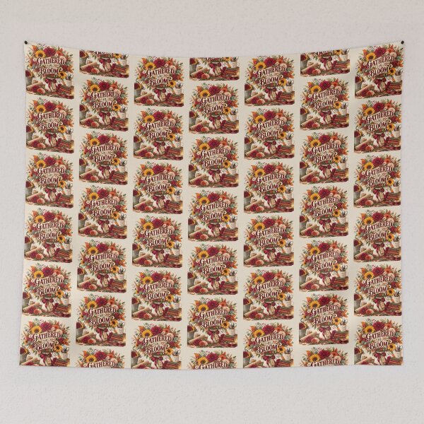 Item preview, Gathered in Bloom – Autumn Florist Floral Design designed and sold by astersgraphics.