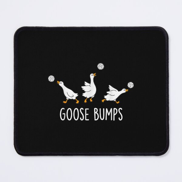 Item preview, Goose Bumps Funny Volleyball Sports Pun designed and sold by MelBarrerahh.