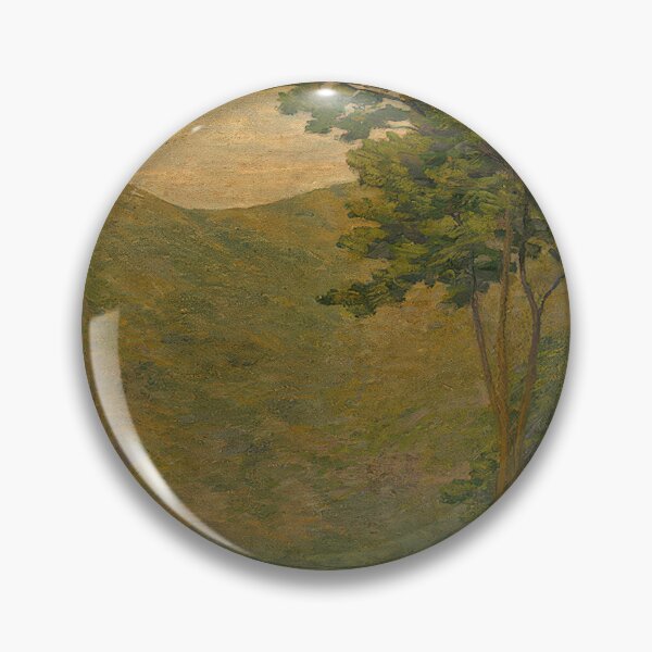 Item preview, Auguste Herbin - Green Landscape - Impressionism By Auguste Herbin designed and sold by LILLIANSTRANGEy.