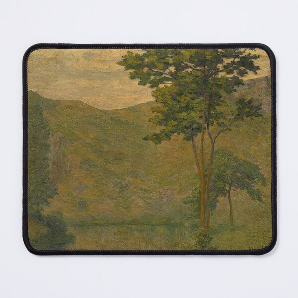 Item preview, Auguste Herbin - Green Landscape - Impressionism By Auguste Herbin designed and sold by LILLIANSTRANGEy.