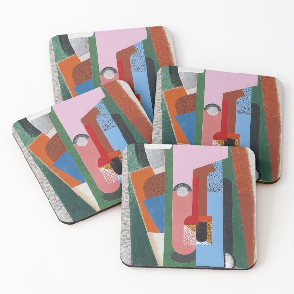 Item preview, Auguste Herbin - Head - Abstract Art By Auguste Herbin designed and sold by LILLIANSTRANGEy.