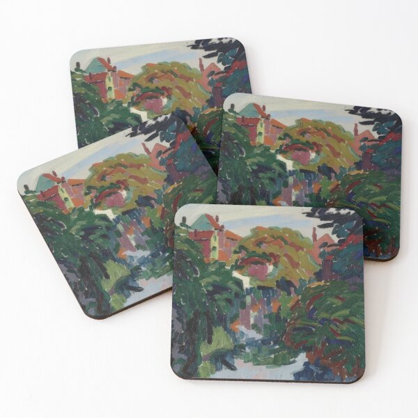Item preview, Auguste Herbin - House at the Water - Post-Impressionism By Auguste Herbin designed and sold by LILLIANSTRANGEy.