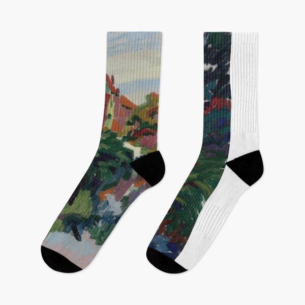 Item preview, Auguste Herbin - House at the Water - Post-Impressionism By Auguste Herbin designed and sold by LILLIANSTRANGEy.