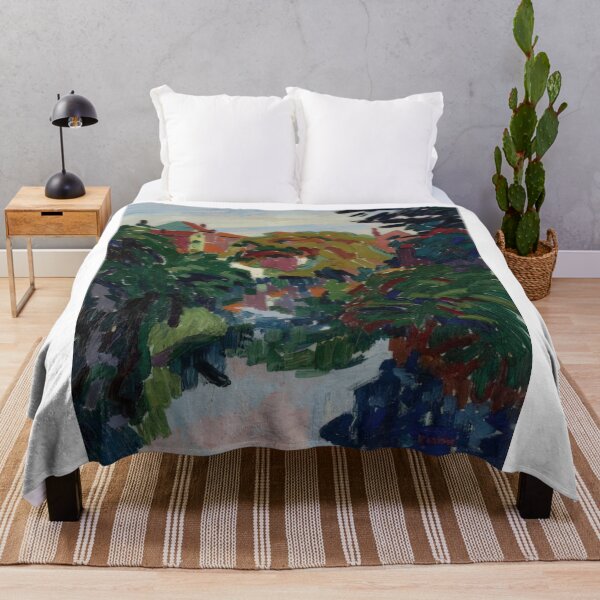 Item preview, Auguste Herbin - House at the Water - Post-Impressionism By Auguste Herbin designed and sold by LILLIANSTRANGEy.
