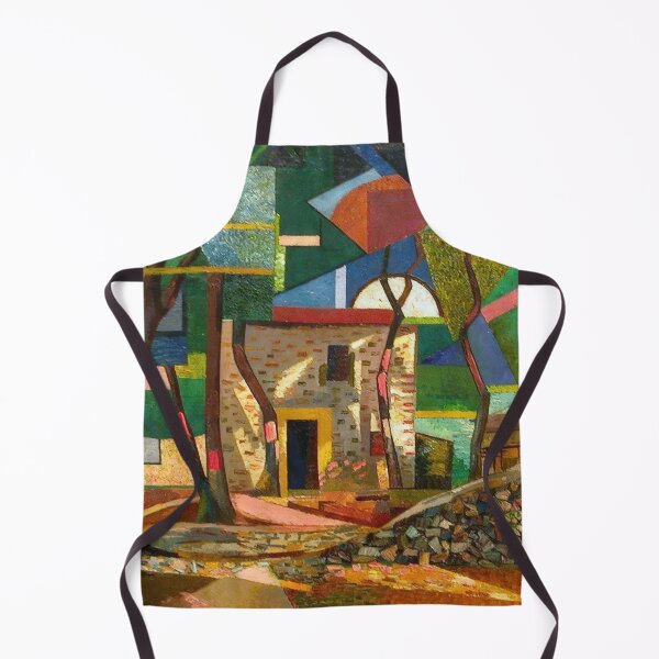 Item preview, Auguste Herbin - Landscape in Ceret - Cubism By Auguste Herbin designed and sold by LILLIANSTRANGEy.
