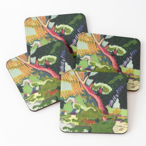 Item preview, Auguste Herbin - Landscape of a waterway - Fauvism By Auguste Herbin designed and sold by LILLIANSTRANGEy.