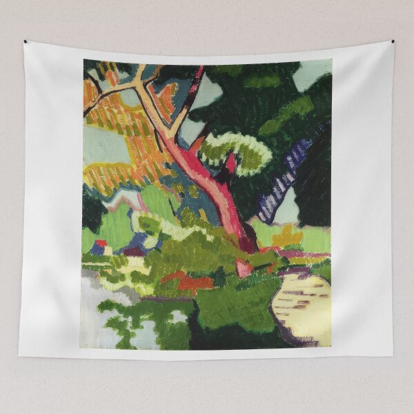 Item preview, Auguste Herbin - Landscape of a waterway - Fauvism By Auguste Herbin designed and sold by LILLIANSTRANGEy.
