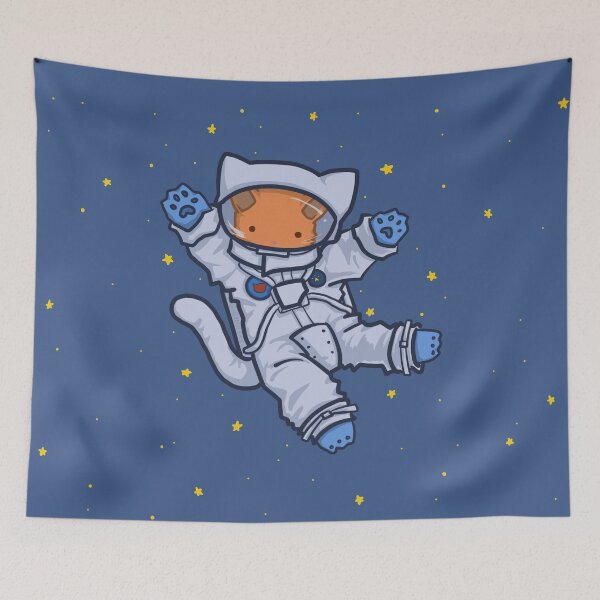 Item preview, Cat-stronaut designed and sold by heymichah.