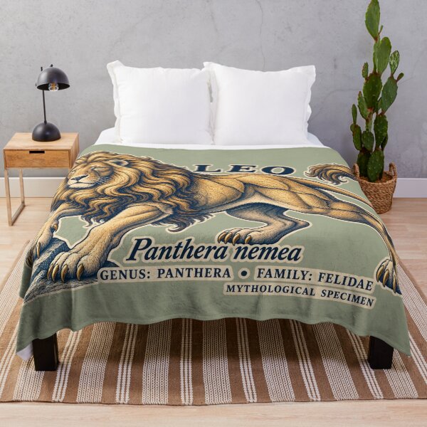 Item preview, Leo Nemean Lion Vintage Zodiac Specimen designed and sold by radiogalaxy.