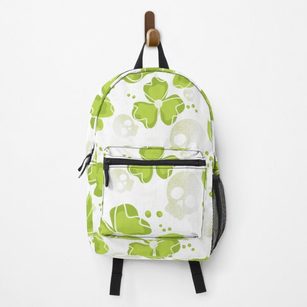 Item preview, Green Skulls and Stars in Wildflower Meadow on white designed and sold by studioaudrea.