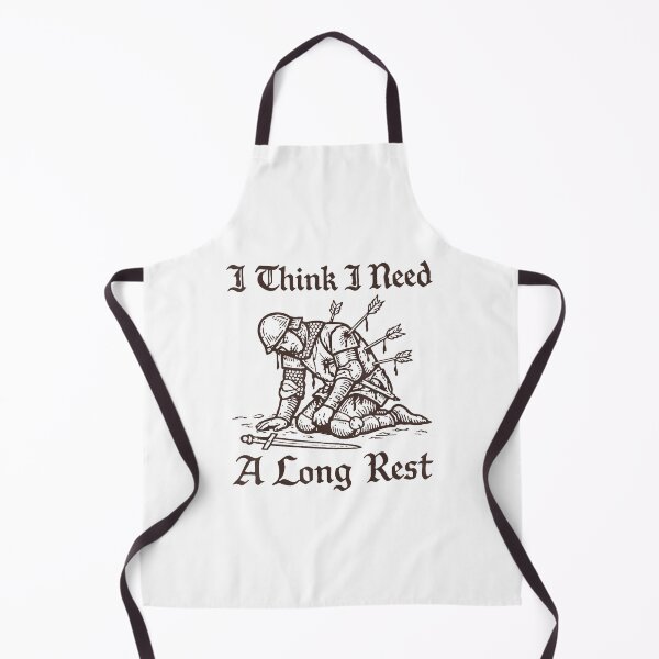 Item preview, Long Rest Medieval Knight DnD Humor designed and sold by MelBarrerahh.