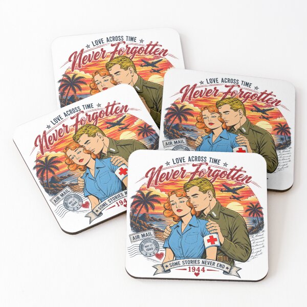 Item preview, Love Across Time Vintage 1940s Romance Comic Art designed and sold by timiparkerart.