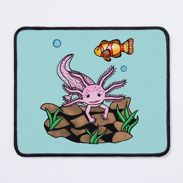 Item preview, axolotl in the sea designed and sold by Daniel Vasco.