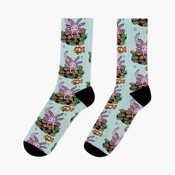 Item preview, axolotl in the sea designed and sold by Daniel Vasco.