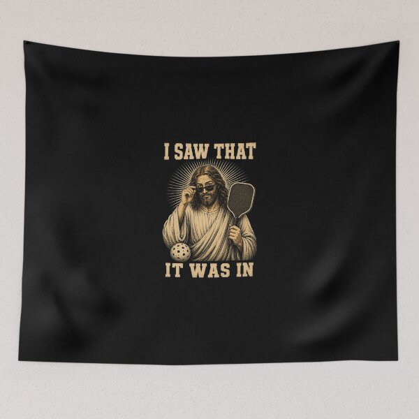 Item preview, I Saw that It was in Funny Pickleball Player designed and sold by KodiakMillyy.