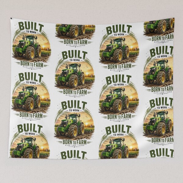 Item preview, Rustic tractor farming design designed and sold by urbanshop7.