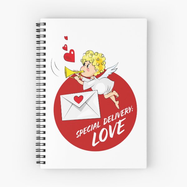 Item preview, Special Delivery Love Angel designed and sold by Ekaterina  Biserova.
