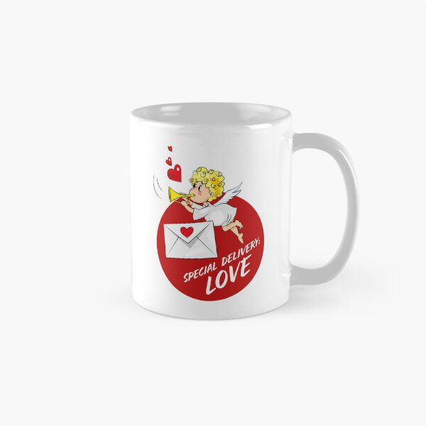 Item preview, Special Delivery Love Angel designed and sold by Ekaterina  Biserova.