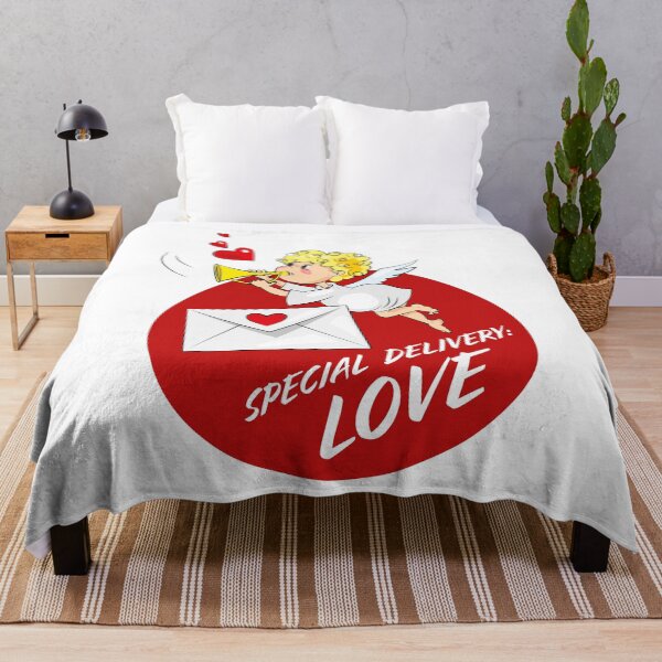 Item preview, Special Delivery Love Angel designed and sold by Ekaterina  Biserova.