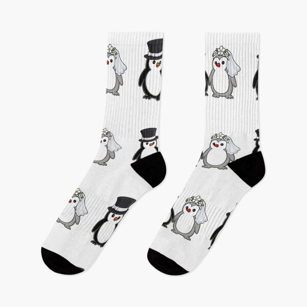 Item preview, Pippo Wedding – Bride & Groom Penguins Set 1 designed and sold by Pippo-Penguin.