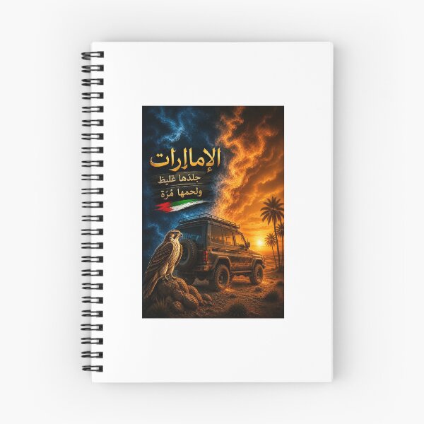 Item preview, UAE Desert Strength – Falcon & Off-Road Adventure designed and sold by Badis23.