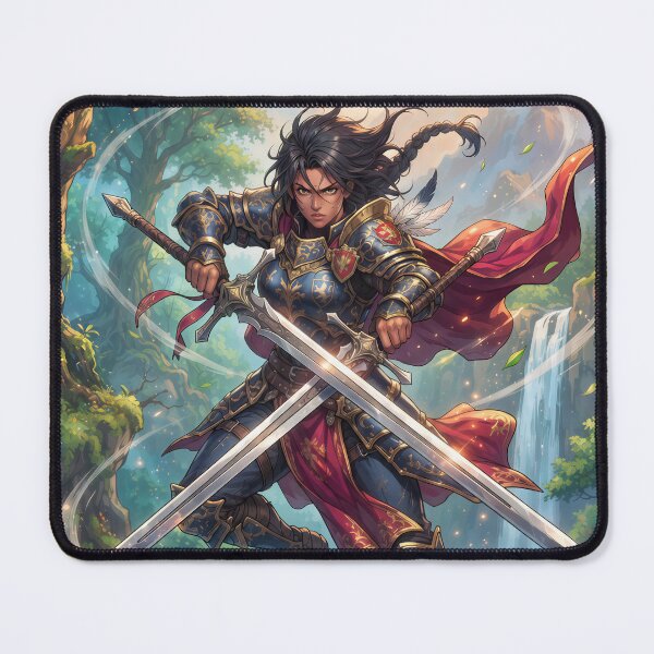 Item preview, female knight red designed and sold by Crimsonmerchant.