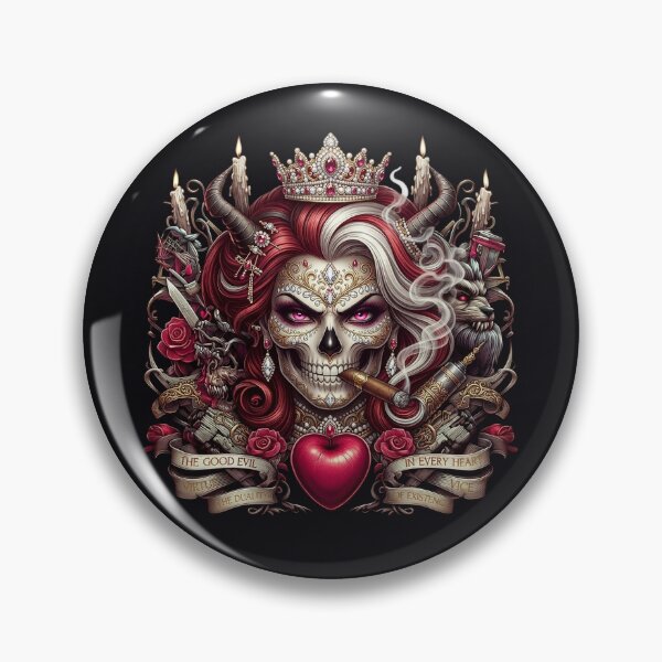 Item preview, Sugar Skull Queen Cigar Horns designed and sold by Voodoo Store Paranormal Collections.