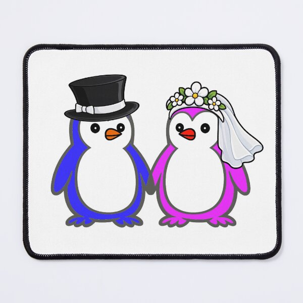 Item preview, Pippo Wedding – Bride & Groom Penguins Set 2 designed and sold by Pippo-Penguin.