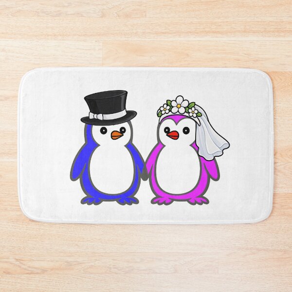 Item preview, Pippo Wedding – Bride & Groom Penguins Set 2 designed and sold by Pippo-Penguin.