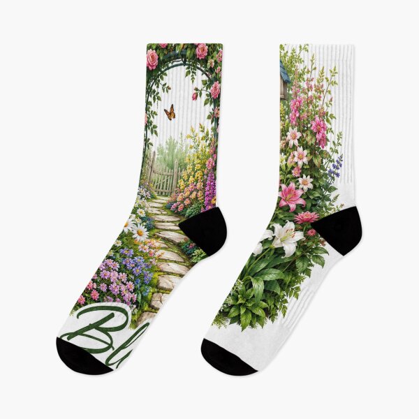 Item preview, Floral garden designed and sold by urbanshop7.