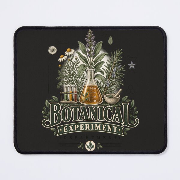 Item preview, Botanical Experiment Department – Vintage Herbalist & Plant Science Design designed and sold by Golden Era Studio.