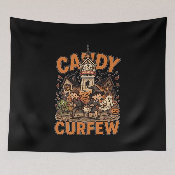 Item preview, Halloween Candy – Candy Curfew designed and sold by No Excuses Supply.