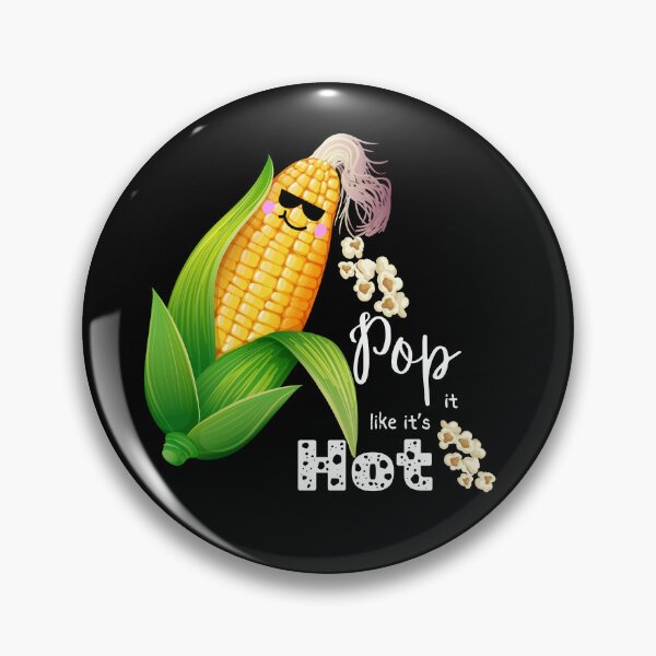 Item preview, Pop It Like It's Hot Corn on the Cob Popcorn Pop Art designed and sold by SunandShade.