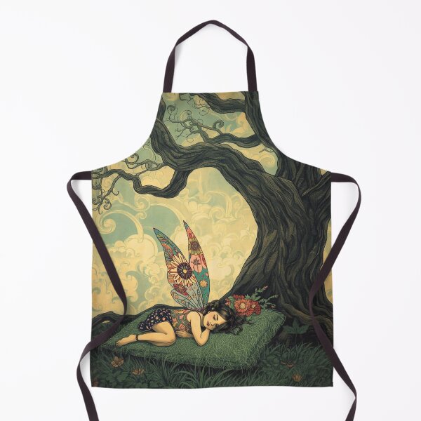 Item preview, Sleeping Fairy Beneath Ancient Tree designed and sold by Reverie & Roses.