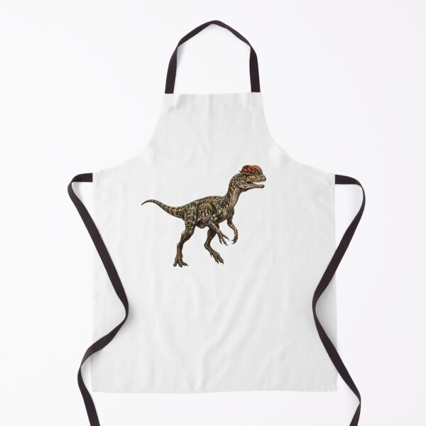 Item preview, Realistic Dilophosaurus Paleoart, Jurassic Dinosaur Illustration (no background) designed and sold by Yaremchuk.