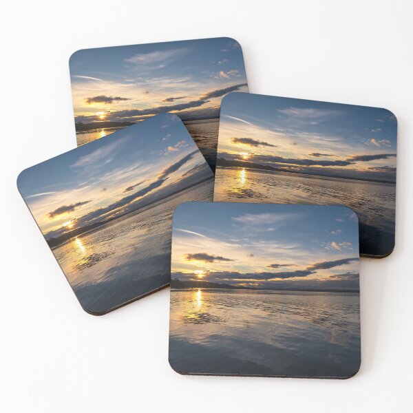 Item preview, Dusk Reflections over River Forth at Cramond designed and sold by Kasia Design.