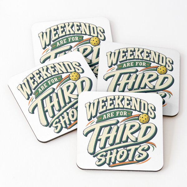 Item preview, Weekends Are For Third Shots designed and sold by FZ Studio .