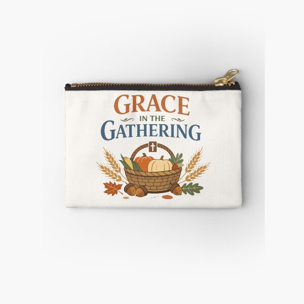 Item preview, Grace in the Gathering Autumn Typography  designed and sold by stylishdzign.