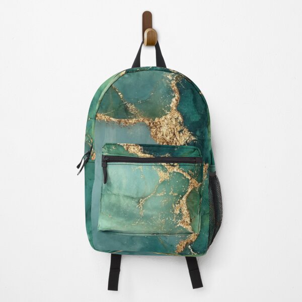 Item preview, Blue Green and Gold Marble  designed and sold by ZedColors.