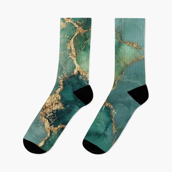 Item preview, Blue Green and Gold Marble  designed and sold by ZedColors.