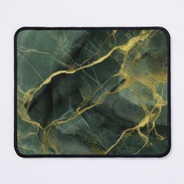 Item preview, Green and Gold Marble  designed and sold by ZedColors.